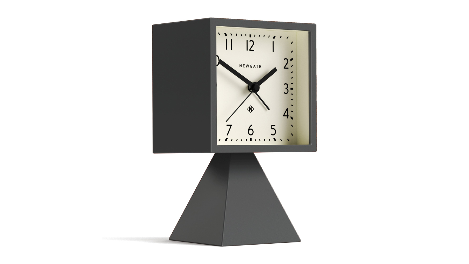 Newgate "Brian" Alarm Clock - Blizzard Grey