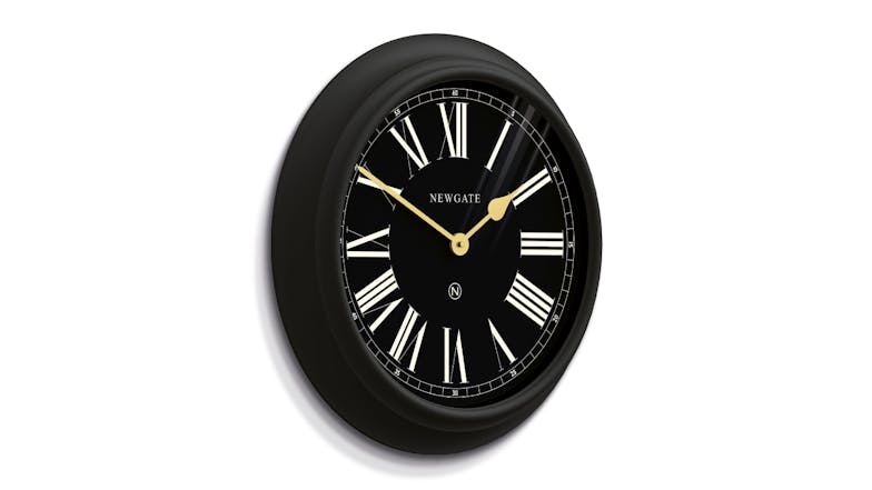 Newgate "Chocolate Shop" Wall Clock - Black