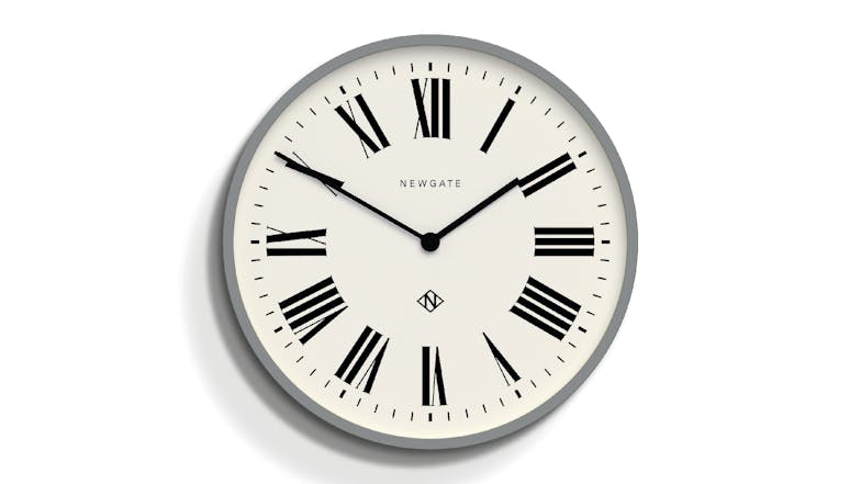 Newgate "Number Three Italian" Wall Clock - Grey