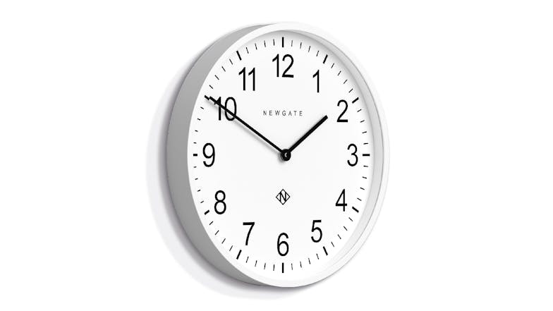 Newgate "Number Three Professor" Wall Clock - White