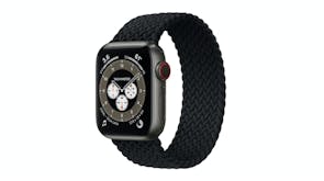 Equipo Braided Solo Loop Replacement Watch Straps for Apple Watch 38mm - Black