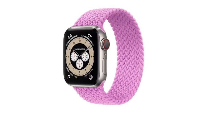 Equipo Braided Solo Loop Replacement Watch Straps for Apple Watch 42mm - Lavender