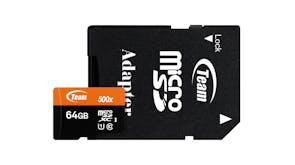 Team Group microSD Card with SD Adapter UHS-I/U1 - 64GB