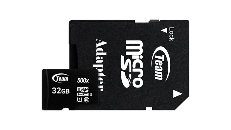 Team Group microSD Card with SD Adapter UHS-I/U1 - 32GB