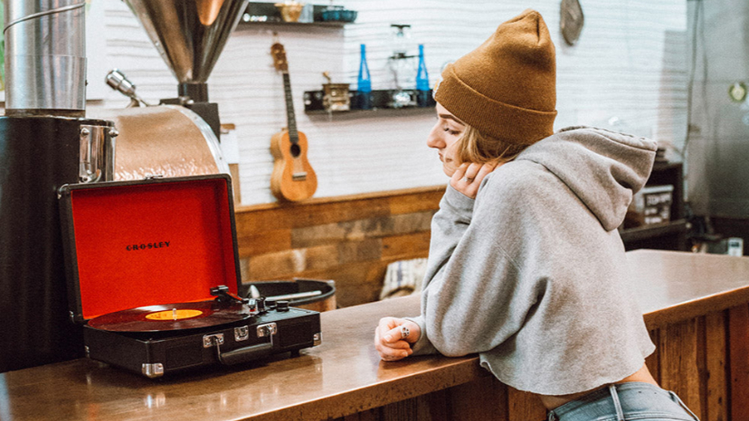 CRUISER BT PORTABLE TURNTABLE BLK