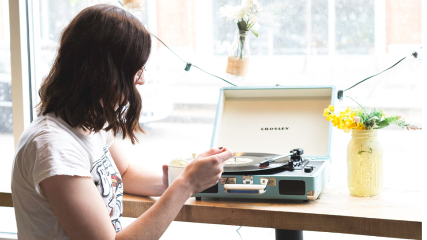 CRUISER BT TURNTABLE - TURQUOISE