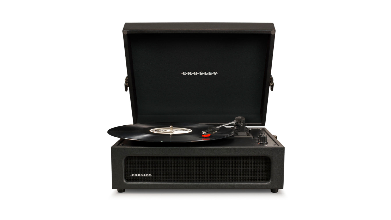 Crosley Voyager Bluetooth Turntable w/ Manchester Turntable Stand - Black
