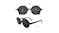 London Mole Artist Sunglasses - Gloss Black