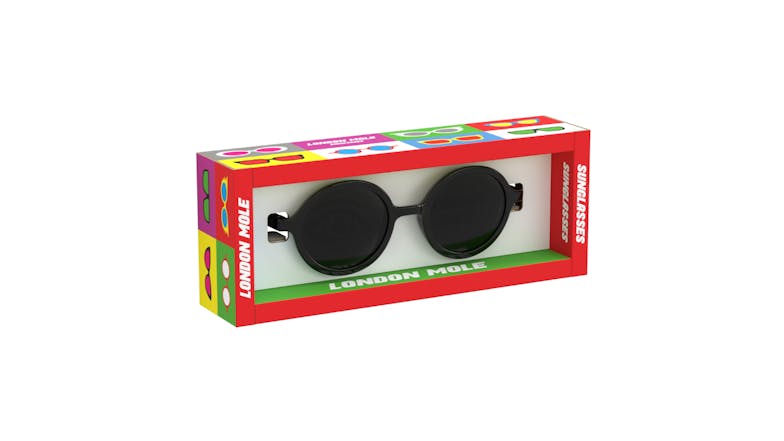 London Mole Artist Sunglasses - Gloss Black