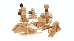 Qtoys Natural Wood Construction Set