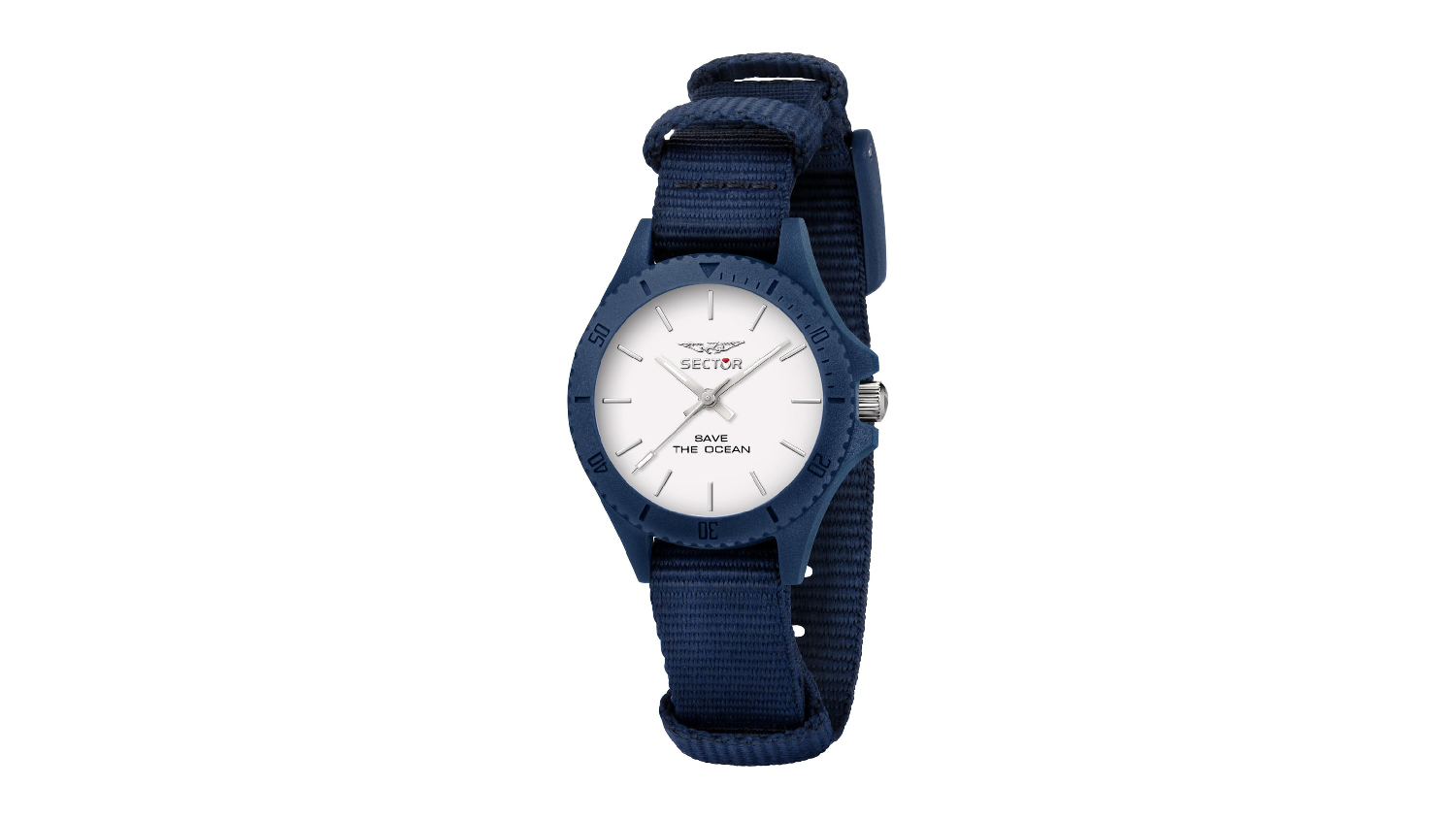 Sector Ladies Save The Ocean Nato Watch - Blue