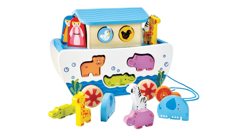 Hape Pull Along Noahs Ark