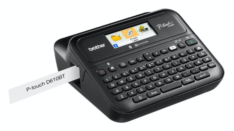 Brother PT-D610BT P-Touch Bluetooth Desktop Label Printer