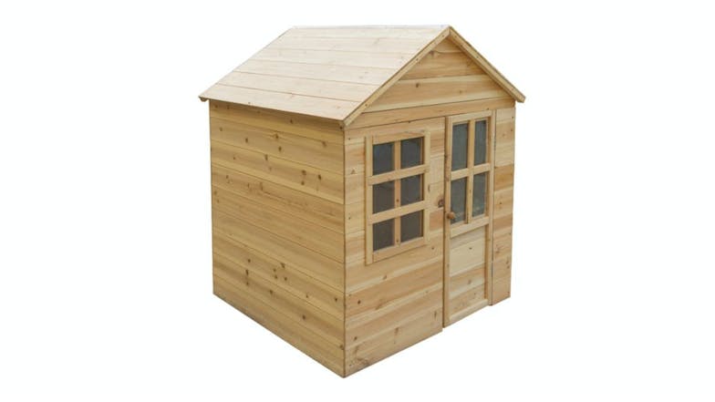 Green Spider "Akaroa" Wooden Cubby Playhouse