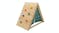 Green Spider "Woodhill" Wooden Climbing Wall w/ Cubby