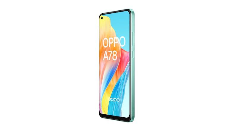 Oppo A78 4G 128GB Smartphone - Aqua Green (Open Network)