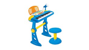 Lenoxx Children's Electric Keyboard w/ Microphone - Blue