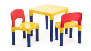 Gem Toys Children's Table & Chairs Set 5pcs. - Primary Colours