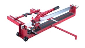 Fortum Professional Tile Cutter w/ Side Rulers, Steel Baseplate 800mm