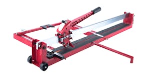 Fortum Professional Tile Cutter w/ Side Rulers, Steel Baseplate 1000mm