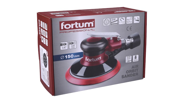 Fortum Orbital Sander 150mm w/ Central Vacuum