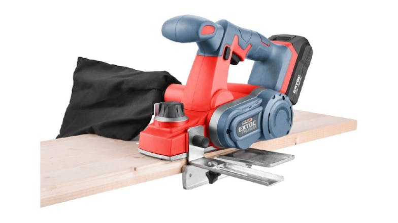 Extol SHARE20V Cordless Wood Planer 60mm w/ 2000mAh Battery