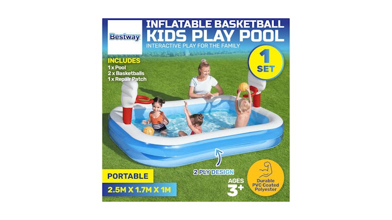 Inflatable Basketball Kids Play Pool