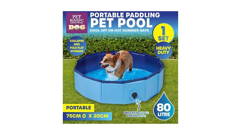 PORTABLE PADDLING PET POOL