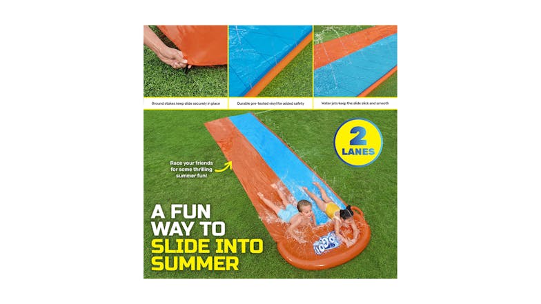 H2OGO INFLATABLE WATER SLIP AND SLIDE