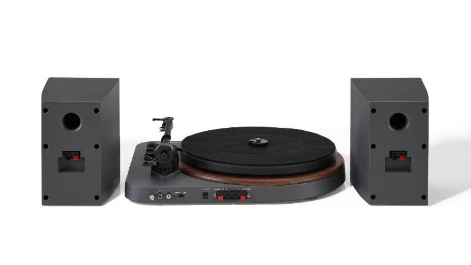 Crosley T170 Shelf Turntable System Grey Harvey Norman New Zealand