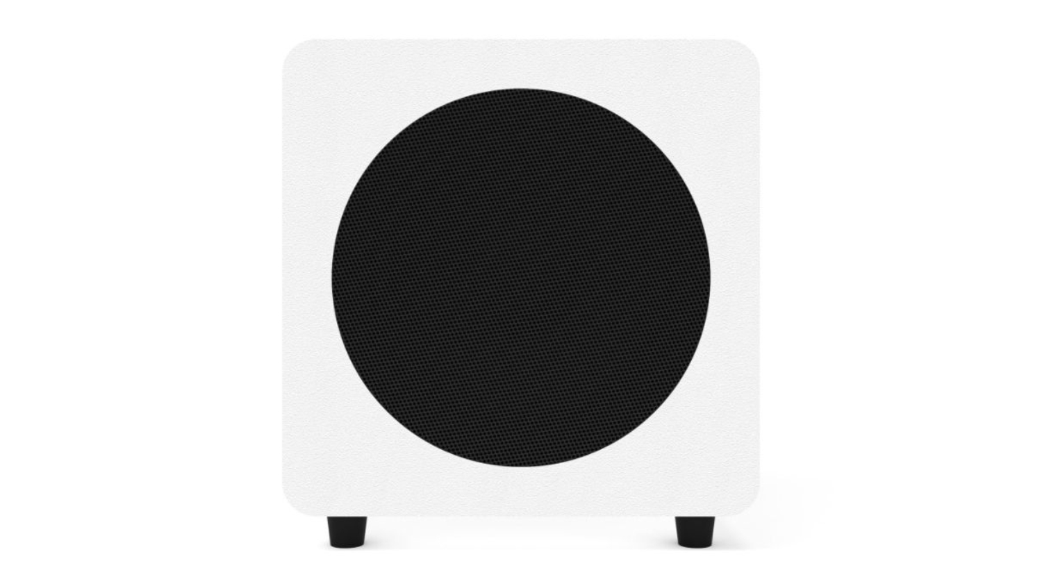 Kanto SUB8W 300W 8" Subwoofer - Matte White