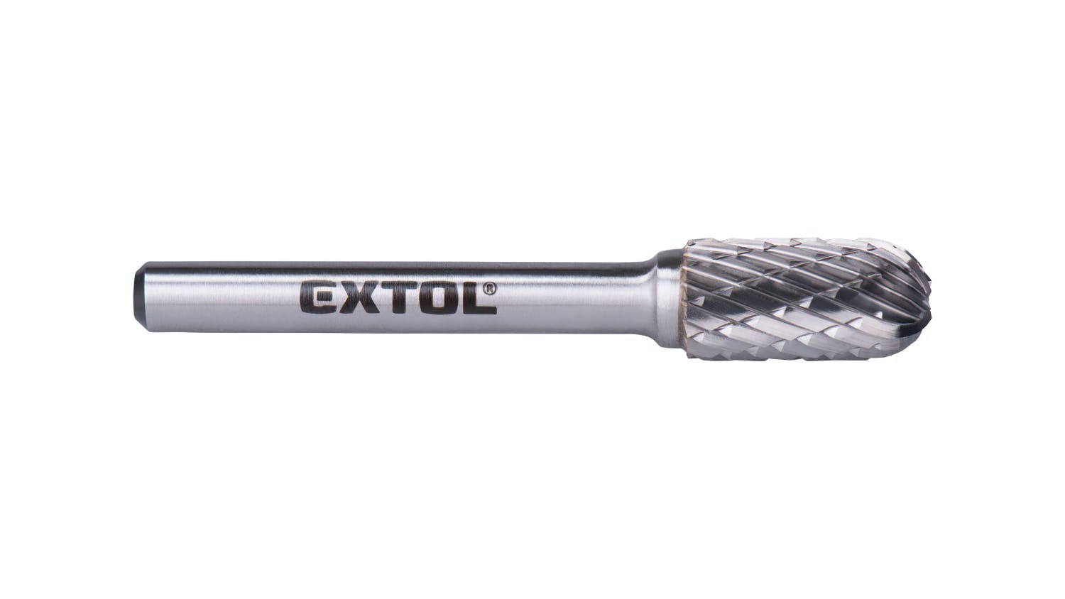 Extol Carbide Burr 10 x 20mm - Cylindrical Ball