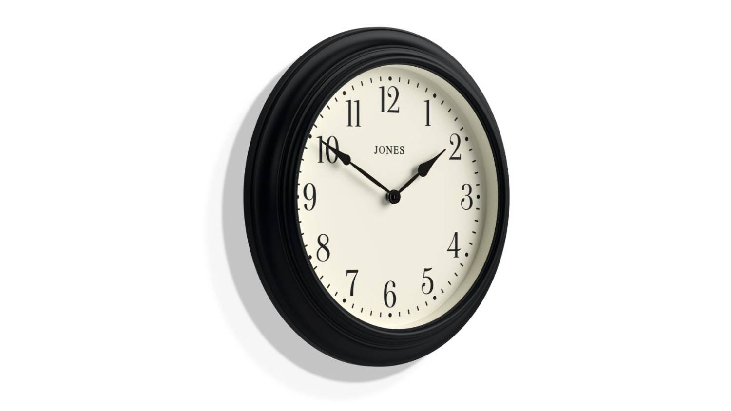 Newgate "Jones' Supper Club" Wall Clock - Black
