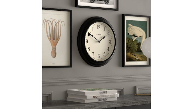 Newgate "Jones' Supper Club" Wall Clock - Black