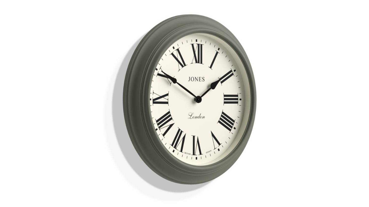 Newgate "Jones' Supper Club" Wall Clock - Moss Green