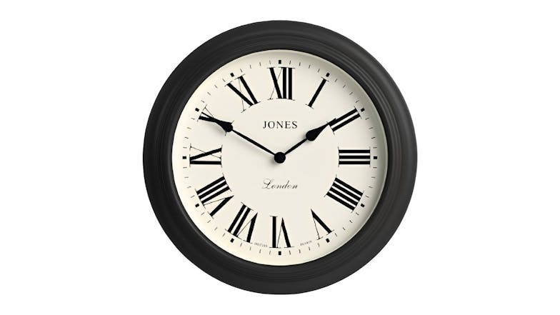Newgate "Jones' Supper Club" Wall Clock - Charcoal