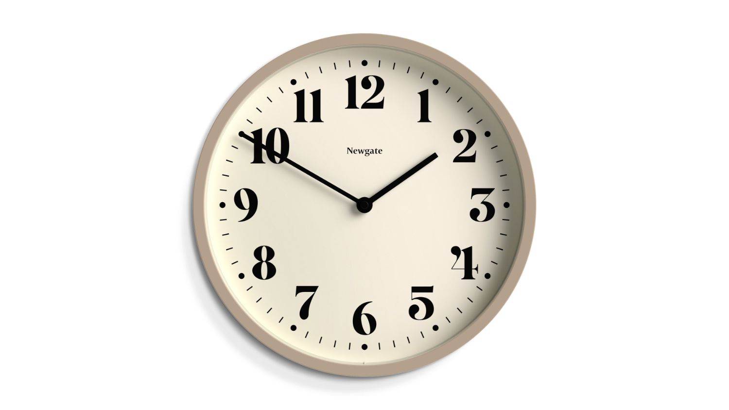 Newgate "Number Four" Wall Clock - Matte Stone