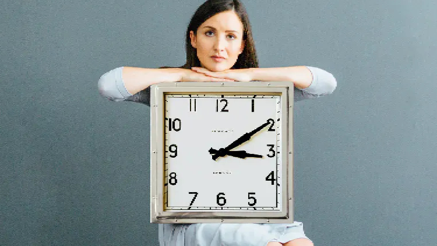 Newgate "Quad" Wall Clock - Chrome