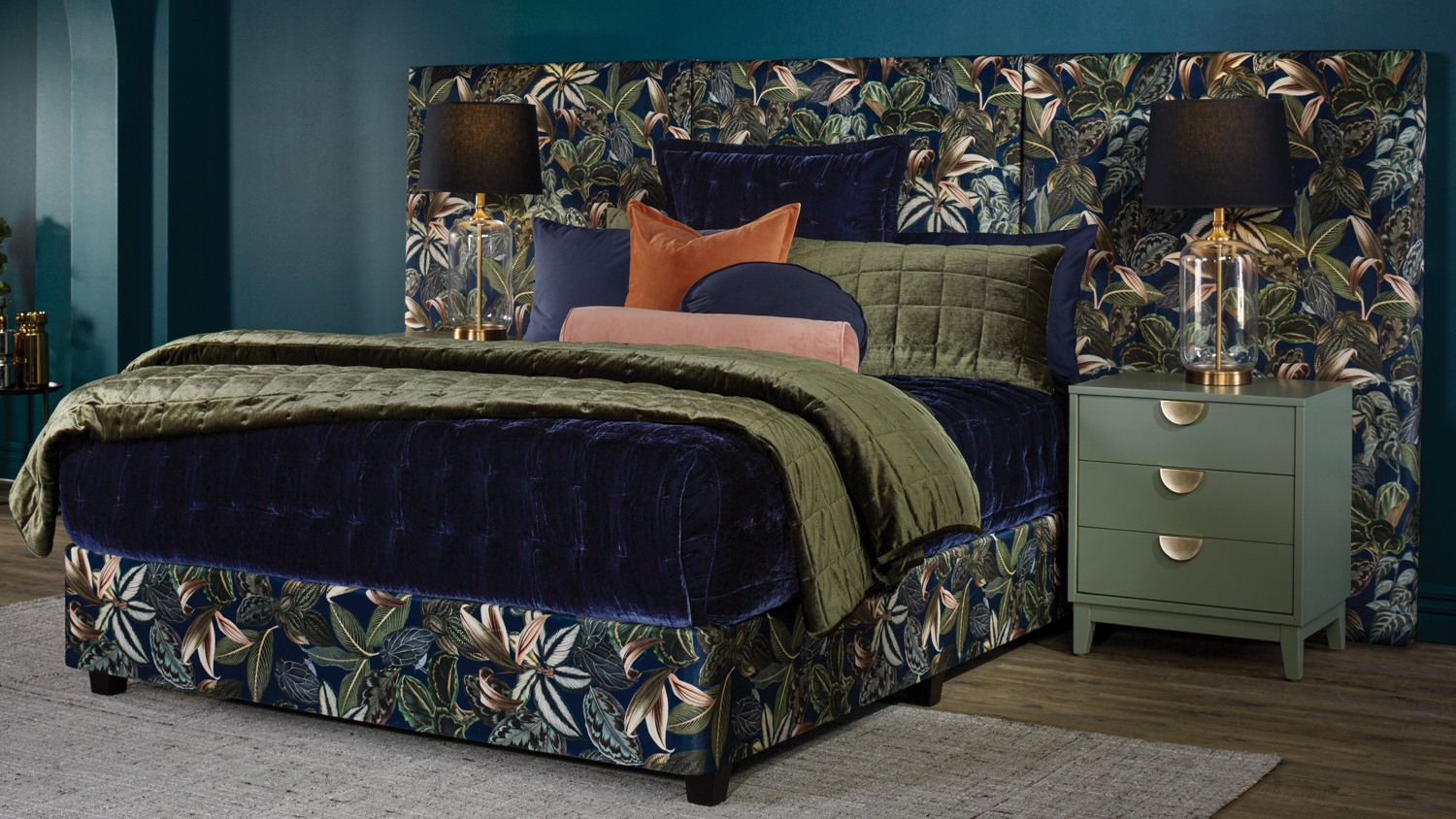 Maia Queen/King 3 Panel Extended Headboard Harvey Norman New Zealand