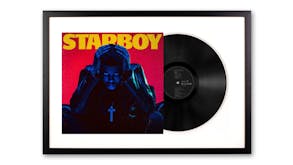 The Weekend - Starboy Framed Vinyl + Album Art