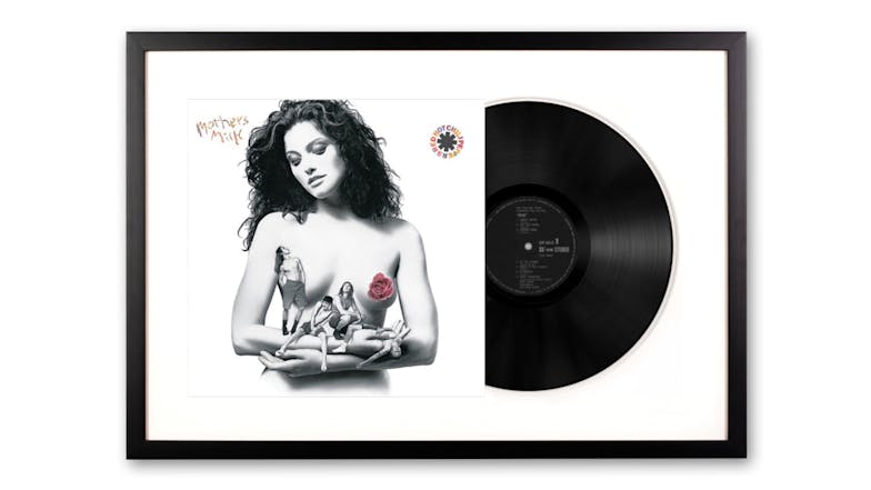 Red Hot Chilli Peppers - Mothers Milk Framed Vinyl + Album Art