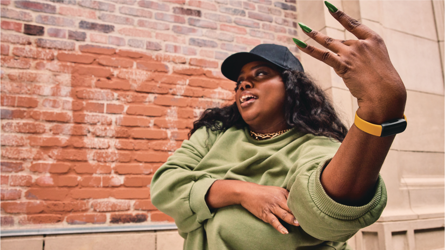 Fitbit Inspire 3 Activity Tracker - Black Case with Morning Glow Band (Bluetooth, GPS)