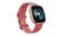 Fitbit Versa 4 Smartwatch - Copper Rose Aluminium Case with Pink Sand Band (Bluetooth, GPS)