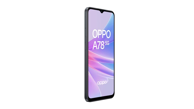 OPPO A78 5G 128GB Smartphone - Glowing Black (Open Network)