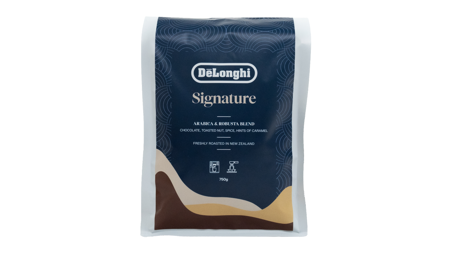 DeLonghi 750g NZ Roasted Signature Beans Harvey Norman New Zealand