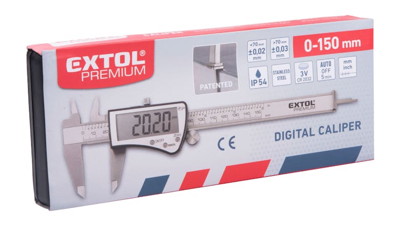 Extol Large Display Digital Calipers