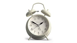 Newgate "New Covent Garden" Classic Alarm Clock - Matte Linen White