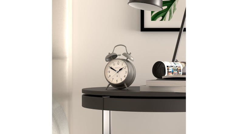 Newgate "New Covent Garden" Classic Alarm Clock - Matte Overcoat Grey