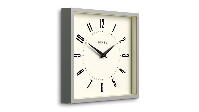 Newgate "Jones Box" Wall Clock - Grey