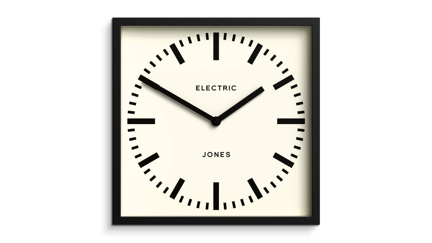 Newgate "Jones Box" Wall Clock - Black